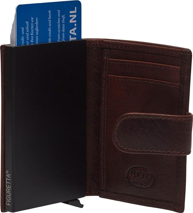 Actual product image The Chesterfield Brand Hanover wallet RFID protection leather 7 cm