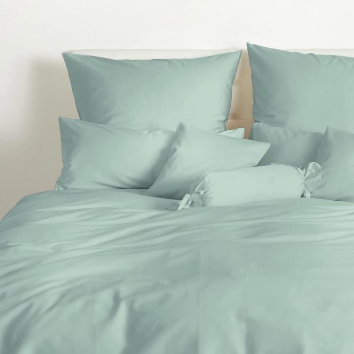 Actual product image Traumschlaf Uni (Bedding set, 155x220 cm + 80x80 cm)