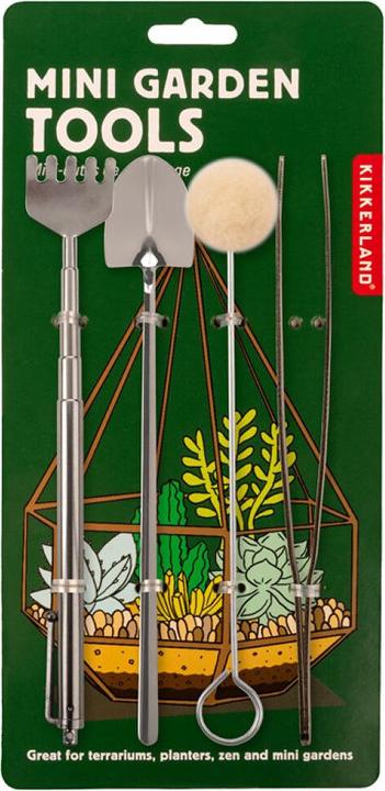 Actual product image Kikkerland Mini Garden Tools