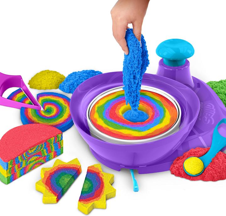 Image du produit Spin Master Kinetic Sand Swirl n' Surprise