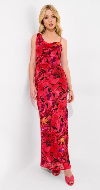 Produktbild Joe Browns Bold Statement Floral Asymmetric Bodycon Maxi Dress (14)