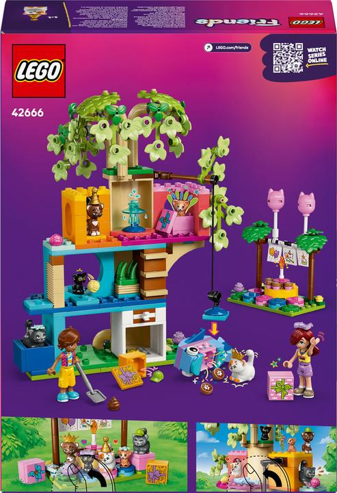 Image du produit LEGO Katzengeburtstagsparty & Baumhaus (42666, LEGO Friends)