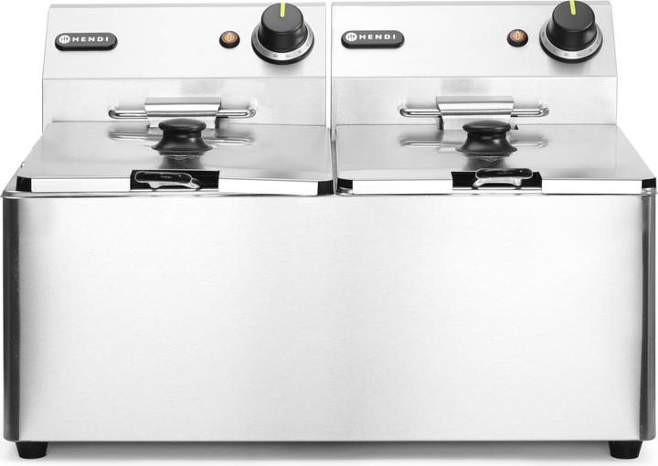 Actual product image Hendi Deep fryer, Blue Line 2x8L