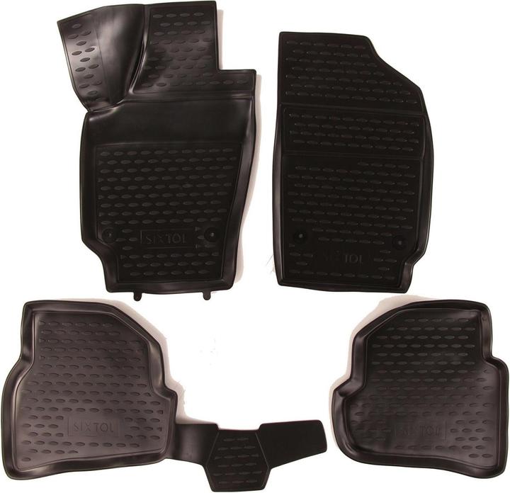 Immagine prodotto Sixtol Tappetini in gomma 3D VOLKSWAGEN Polo V 12/2009->, Hatchback