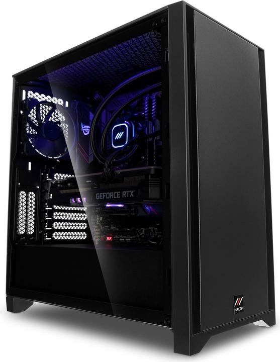 Image du produit Mifcom Savage RTX3080 Core i7 12th Advanced (Intel Core i7-12700K, 32 Go, 1500 Go, GeForce RTX 3080)