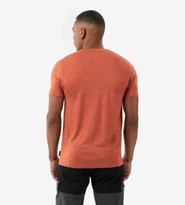 Image du produit Forclaz T-shirt manches courtes de trek en laine mérinos homme, Merino Fresh marron (XXL)