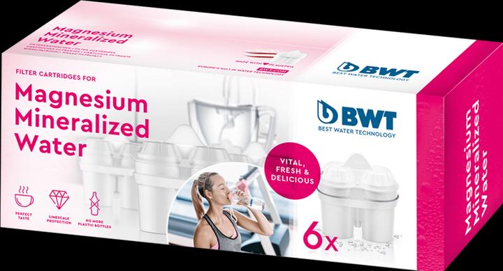 Image du produit BWT Cartouches filtrantes Eau minéralisée au magnésium (6 x)