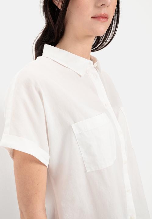 Image du produit Camel Active Blouse à manches courtes en sergé de coton (S)