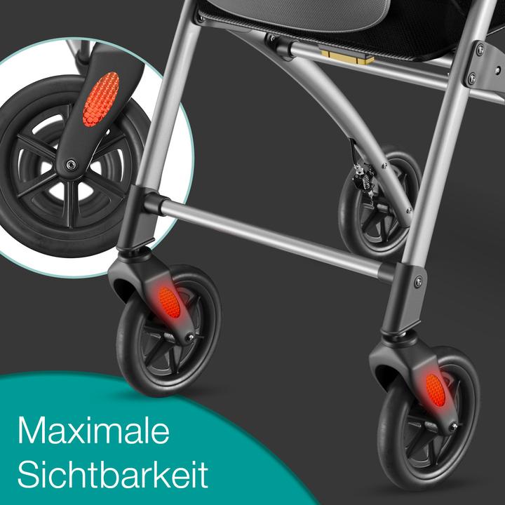 Actual product image Aktivshop Wohnungsrollator, Rollator schmal für die Wohnung, extra schmal, Innenrollator