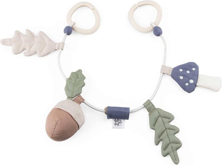 Produktbild Sebra Kinderwagenkette, Blatt/Pilz/Eichel, Bio-Baumwolle