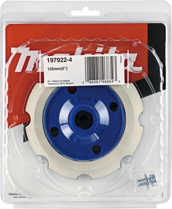 Actual product image Makita Ø 125mm grinding disc for eccentric polisher PO5000C/ DPO500Z