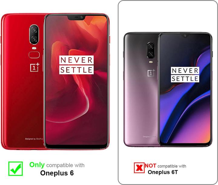 Productafbeelding Cadorabo Volledig schermbeschermend glas (1 Stuk, OnePlus 6)