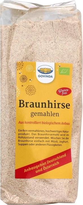Produktbild Braunhirse gemahlen die Wildeform der Hirse Bio (500 g)