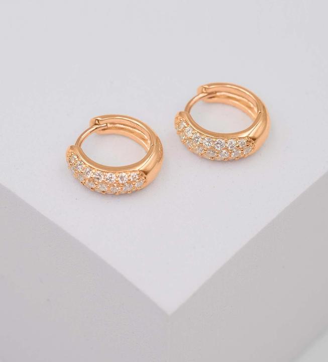 Produktbild Muau Creolen (Rotgold oder Silber, Weissgold, Gelbgold)