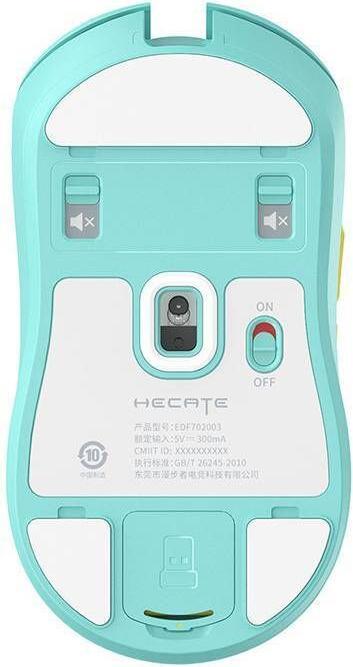 Actual product image Edifier Bezprzewodowa myszka Gamingowa HECATE G3M PRO 26000DPI (miętowa) (Wireless)