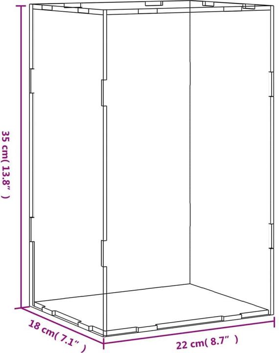 Produktbild VidaXL Jerrine (22 x 18 x 35 cm)