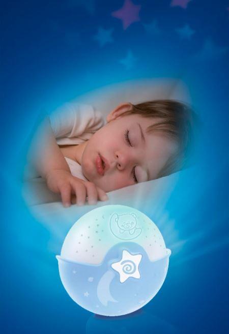 Actual product image B-Kids Infantino Projector 2in1 blue
