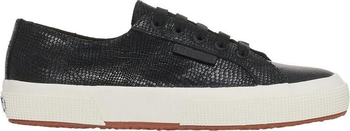 Actual product image Superga Womens/Ladies 2750 Snake Print Grain Leather Trainers (38)