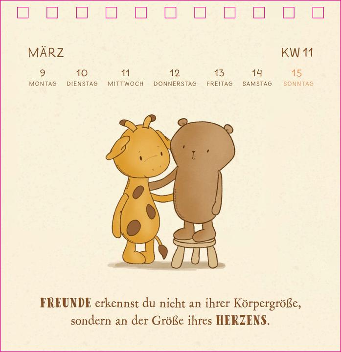 Immagine prodotto Siefert:Mister O'Lui Tischkalender 2026 (Tedesco)