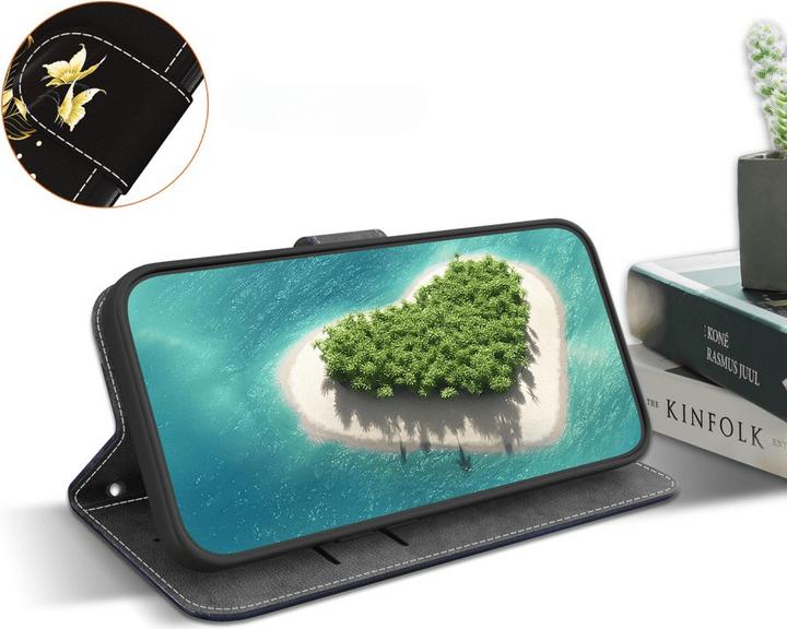 Produktbild Cover-Discount Galaxy S25 - Tasche Hülle mit Blüten Motiv (Samsung Galaxy S25)