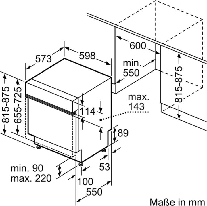 Image du produit Bosch Hausgeräte SMI6ZDS49E