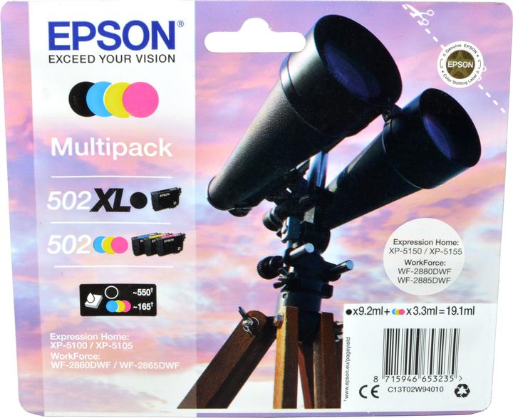 Produktbild Epson 502 (M, BK, C, Y)