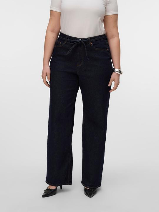 Actual product image Vero Moda VMCTESSA Hohe Taille Weiter Beinschnitt Jeans Weit geschnitten (W54/L32)