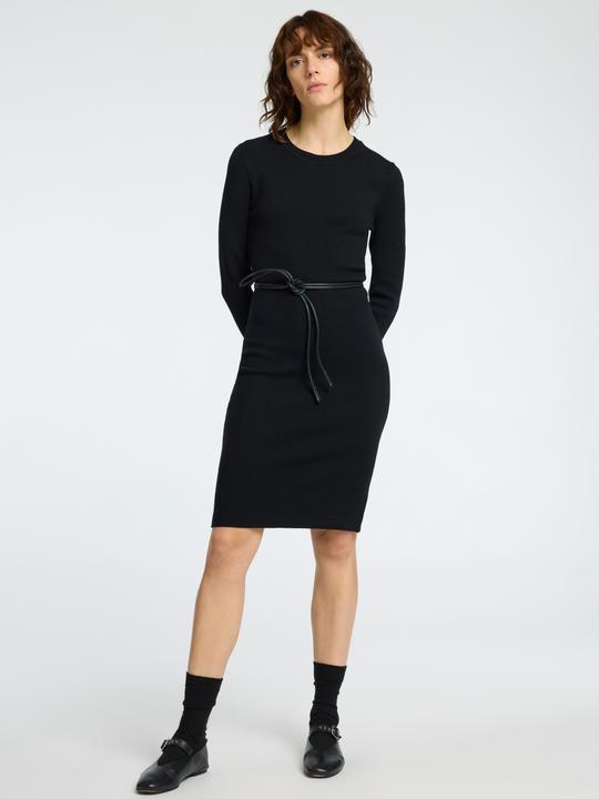 Actual product image Selected Femme Slfkamma Ls Midi Knit Dress (L)
