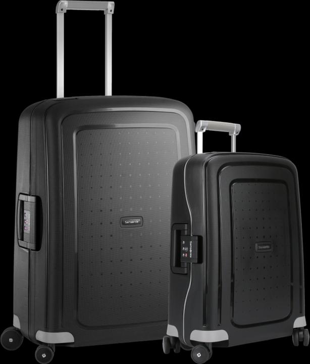 Produktbild Samsonite S'cure Spinner 55+69 cm schwarz (34 l)