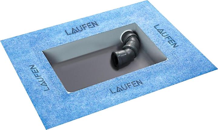 Laufen Pro Montagebox, Ausführung links, für Duschwannen, 460x320x100mm, ohne Ablaufgarnitur, H290 (Ablaufgarnitur)