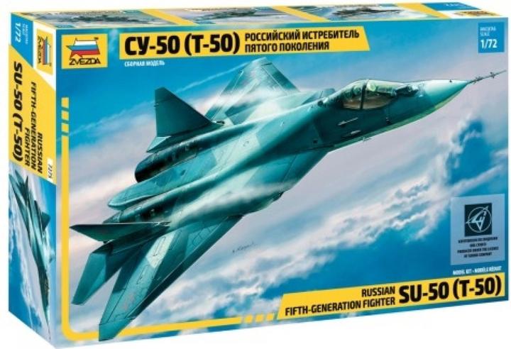 Actual product image Carson 1:72 Rus. Stealth fighter Sukhoi T-50 WA