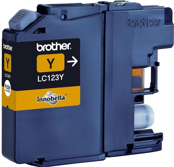 Actual product image Brother Lc-123y (Y)