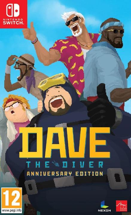 Actual product image Arc System Works Dave the Diver - Anniversary Edition -Asia- (Switch, Switch Lite, Switch OLED, EN)