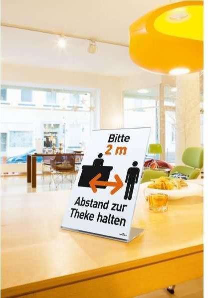 Productafbeelding Durable Presentatiestandaard A4, transparant (A4)