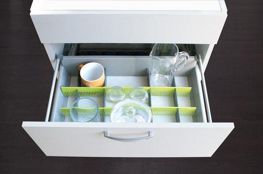 Actual product image Purvario Storage strips for drawers 8-piece
