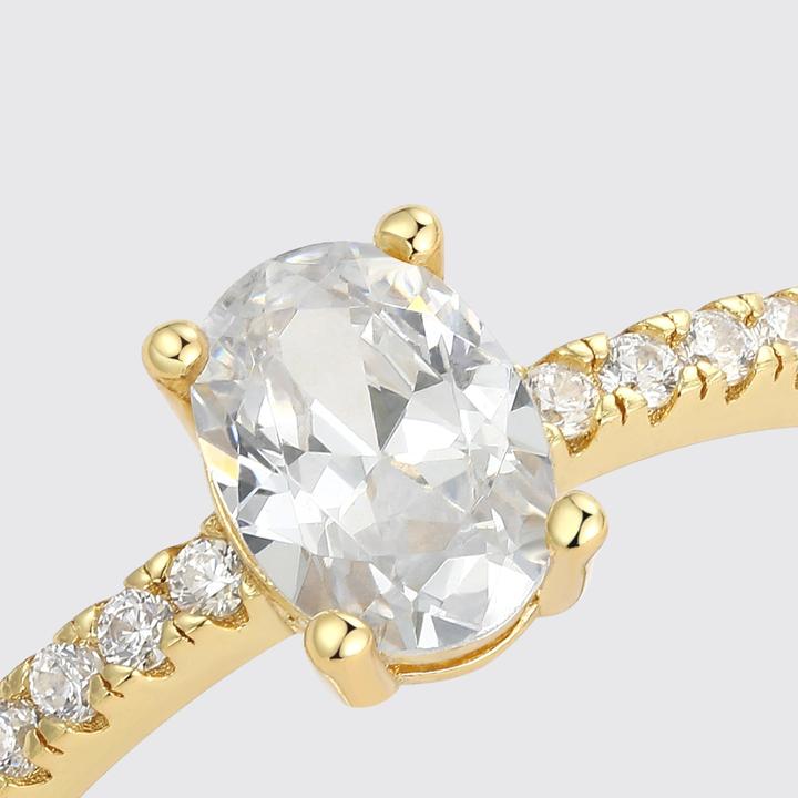 Actual product image Sensora Jewelry Dream Ring (58, 925 Silver)