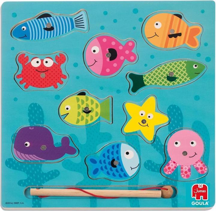 Image du produit Goula Pêche au poisson-puzzle (10 pièces)