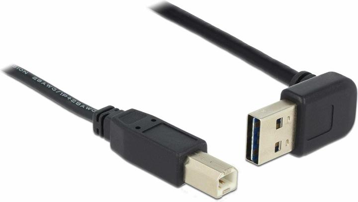 Produktbild Delock USB2.0-Kabel Easy A-B: 5m, schwarz (5 m, USB 2.0)
