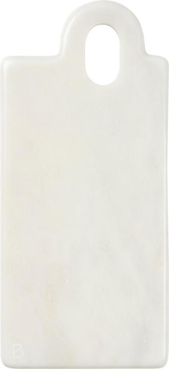 Actual product image Broste Copenhagen Olina cutting board white marble 14x31cm