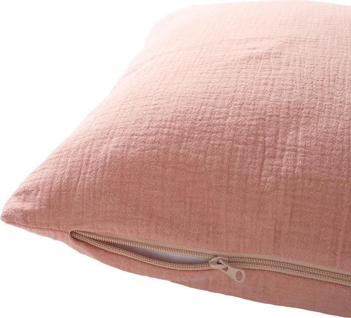 Image du produit Vertbaudet Coussin animal pour chambre d'enfant en mousseline (40 x 40 cm)