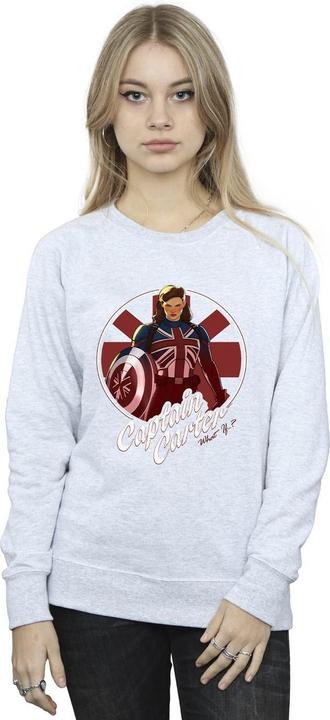 Immagine prodotto What If Captain Carter Felpa Donna (M)