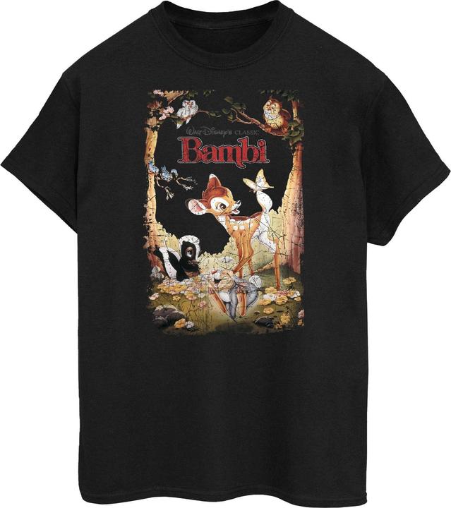Immagine prodotto T-shirt boyfriend en coton à l'effigie de l'affiche Femmes/Ladies (S)