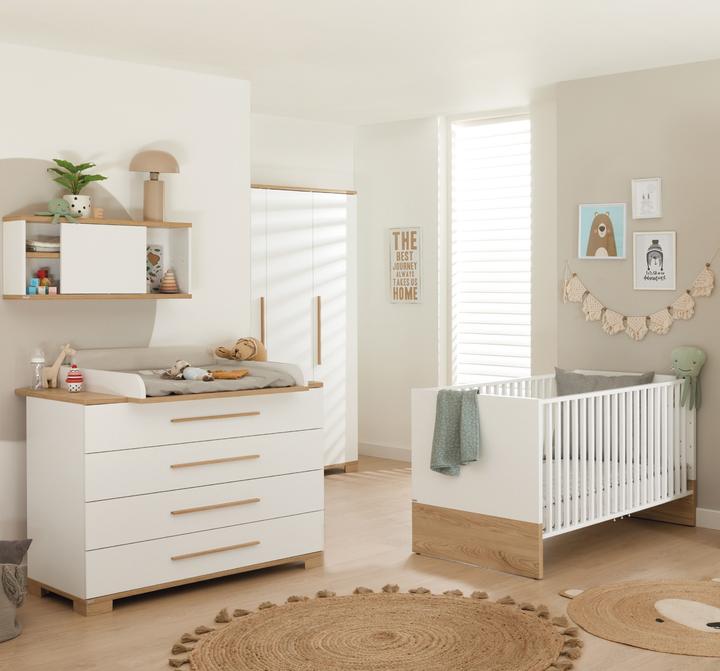 Image du produit Paidi Yolanda Lit d'enfant et commode à langer (Unité de changement, Lit de bébé)