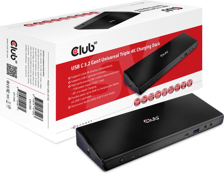 Immagine prodotto Club 3D CSV-1562 (USB-C, 5 Porti)