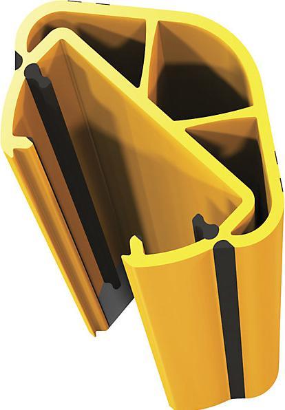 Actual product image A-Safe RackGuard shelving unit collision guard