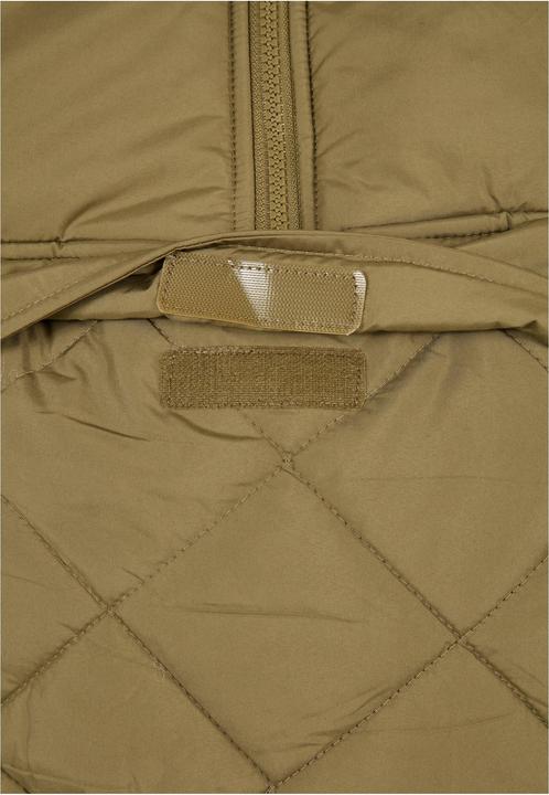 Actual product image Urban Classics Ladies Oversized Diamond Quilted Pull Over Jacket (S)