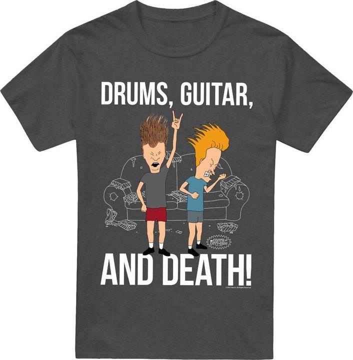 Universal Textiles Drums Guitar & Death TShirt