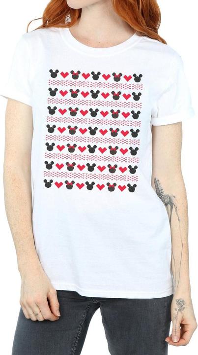 Produktbild Disney Mickey And Minnie Christmas Hearts TShirt (XXL)