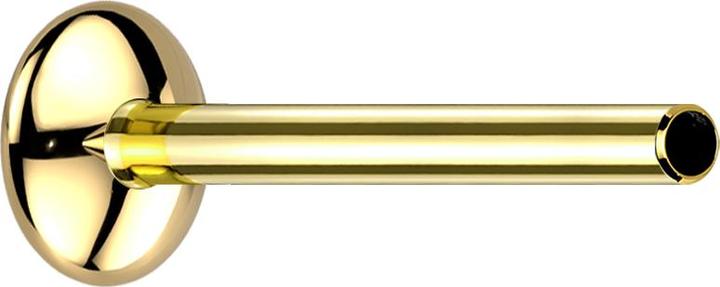 Star Piercing Micro Threadless UFO Labret-Stab vergoldet (Titan G23, ohne Messing)