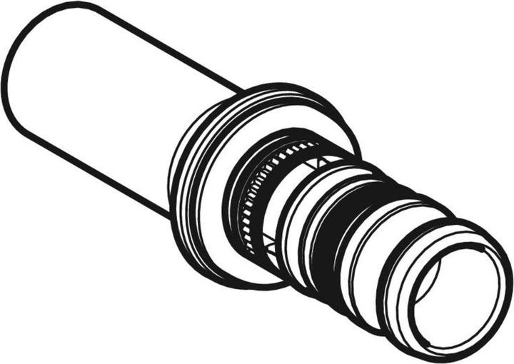 Actual product image Geberit Vertriebs GmbH Mepla transition to Mapress with insertion end 20x18mm